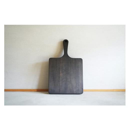 ふるさと納税 雑貨・日用品 熊本県 南小国町 Foreque 小国杉 カッティングボード ブラック 天然木 まな板 木 木製 パン皿 お皿 おしゃれ プレート ケーキ皿 …