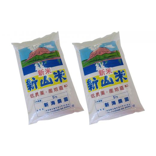 完動品 ふるさと納税 北海道 壮瞥町 [No.5724-0456]◆令和5年産新米◆新山米(ななつぼし)5kg×2袋 10kg 隔月5回お届け 【JSB9744084061】(34320円)