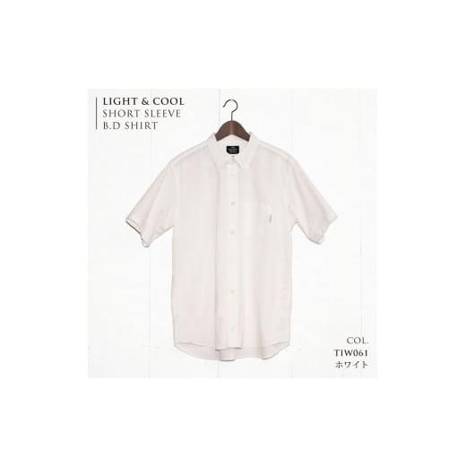 ふるさと納税 服 男 兵庫県 西脇市 33-13 播州織メンズシャツ「THE INDUSTRY WORKS」(半袖・1着) TIW_061(ホワイト) Lサイズ TIW_061(ホワイト)・Lサイ…