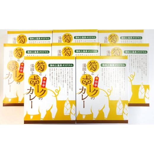 ふるさと納税 加工品等 レトルト 新潟県 田上町 筍と湯田上カレー(8箱セット) 加工食品 惣菜 レトルト カレー カレーライス レトルトカレー レトルトパック …