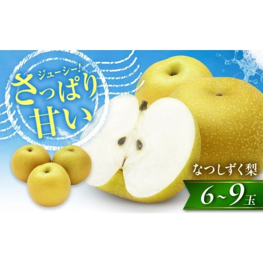 ふるさと納税 梨 愛媛県 内子町 先行予約 尾形農園のなつしずく梨 6〜9玉入り [2026年8月〜発送] / フルーツ 果物 くだもの 食品 人気 おすすめ 送料無料 …
