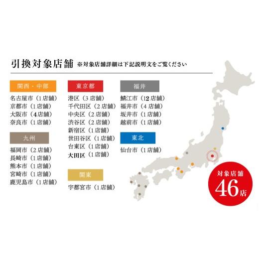 ふるさと納税 入場券・優待券 福井県 鯖江市 『鯖江産 高級めがね引換券：ブロンズ（2万円相当）』 G-06401 ／ 眼鏡 めがね メガネ 引換券 引き換え券 チケッ…の画像