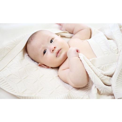 ふるさと納税 服 子ども 大阪府 阪南市 ナチュラル 麻の葉 アフガン CO-K-21 7営業日程度で発送 | 布 おくるみ ベビー 赤ちゃん 出産祝い ギフト ブランケッ…