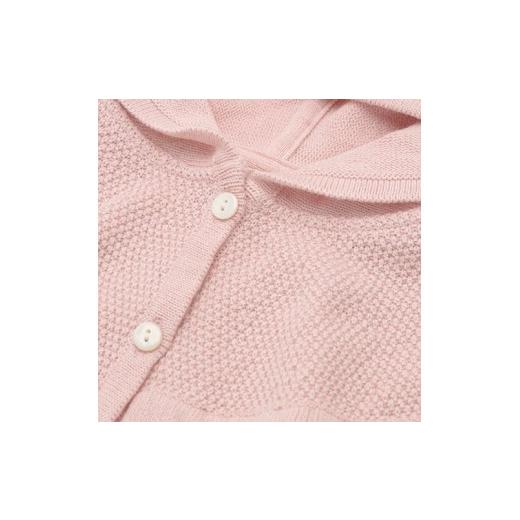 ふるさと納税 服 子ども 大阪府 阪南市  さくらねずみ・洛陽染（草木染） シェルマント CO-Ｗ10-81 |ベビー服 ベビー 赤ちゃん ケープ 羽織り マント オーガニ…の画像