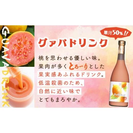 ふるさと納税 果汁飲料 マンゴー 宮崎県 串間市 驚きの果実感 宮崎果汁オススメセット(720ml×6本) _K021-009の画像