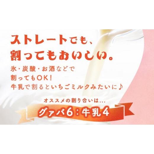 ふるさと納税 果汁飲料 マンゴー 宮崎県 串間市  定期便・全3回 とろーり果実感 グァバ・マンゴードリンク２本セット(各720ml×2本)×3回_K021-T006の画像