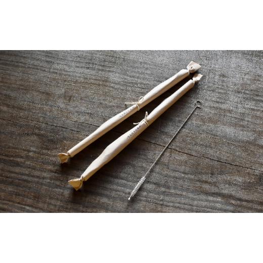 ふるさと納税 食器・グラス 滋賀県 米原市 ガラスのストローセット（ストレートタイプ） No.5694-0521の画像