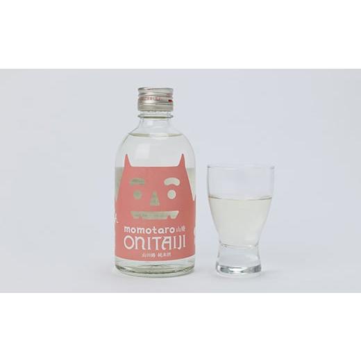 ふるさと納税 日本酒 岡山県 久米南町 久米南産 山田錦 山廃純米酒 桃太郎 鬼根こそぎ 300ml 1本 1109199