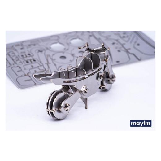 ふるさと納税 金工品 神奈川県 川崎市 3Dメタルバイク パズル MP01の画像