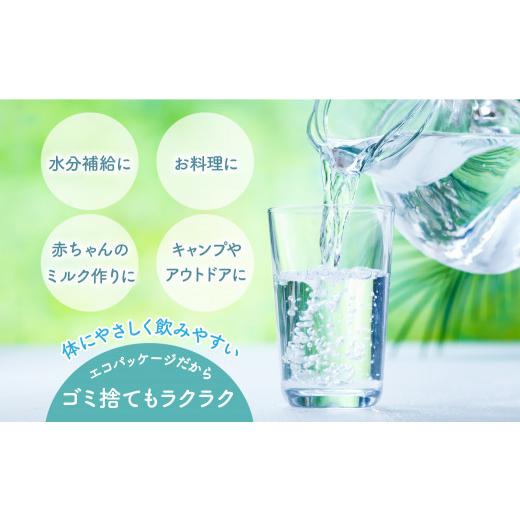 ふるさと納税 水・ミネラルウォーター 山梨県 道志村  定期便 山梨　道志村の天然水 doshiwater BIB40L(10L×2箱×2セット)　大好評の大容量サイズ2セット 5回…_4