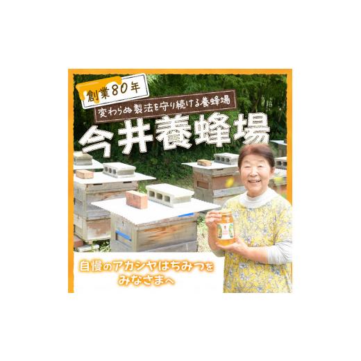 ふるさと納税 加工品等 はちみつ 山梨県 北杜市 天然アカシヤハチミツセット(500g×2) はちみつ 国産 アカシヤ 天然 アカシヤ ハチミツ 2本 1kg 水あめ不使用…の画像