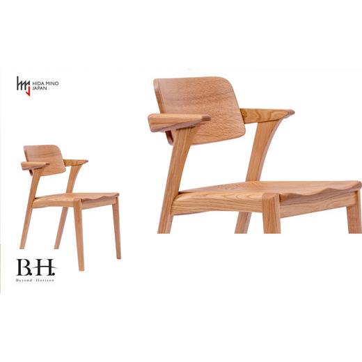 ふるさと納税 家具 インテリア・寝具・収納 岐阜県 関市 B.H.ダイニングチェア（ショートアーム） オーク材 JBH-DCO201A PNO イス・椅子（D134-01）_4
