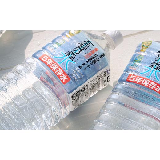 ふるさと納税 水・ミネラルウォーター 500mL〜999mL 岐阜県 関市 高賀の森水 5年保存水 48本（500ml24本入×2ケース） 〜非常用 災害対策 モンドセレクション…の画像
