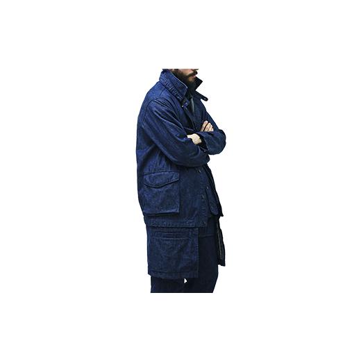 ふるさと納税 服 男 岡山県 井原市 2412井原デニム6wayコート・ジャケット Sサイズ Sサイズの画像
