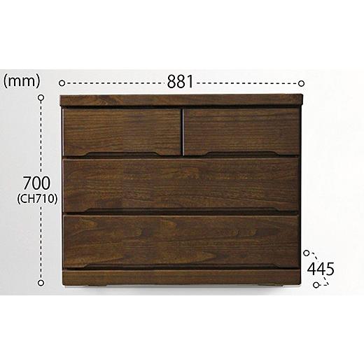 ふるさと納税 木工品・竹工品 佐賀県 佐賀市 90-3LC収納家具（BR） 諸富家具 ：C113-010