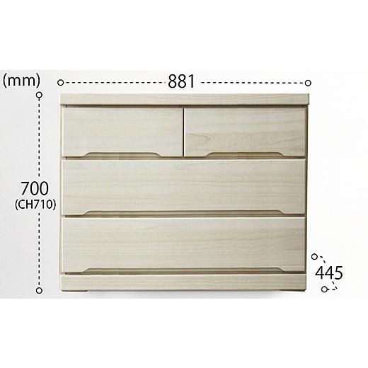 ふるさと納税 木工品・竹工品 佐賀県 佐賀市 90-3LC収納家具（白） 諸富家具 ：C113-014