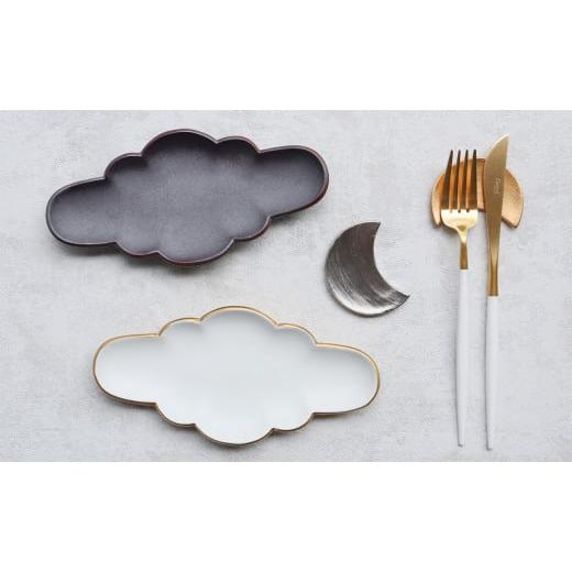 有田町 まるふく 有田焼 Cloud×Moon 4点セット
