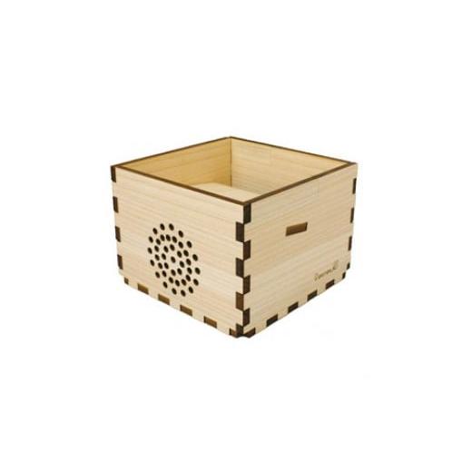 ふるさと納税 雑貨・日用品 高知県 馬路村 Danran スマートフォンスヒ゜ーカー 無塗装 高知県 馬路村 おしゃれで味のある木製雑貨 父の日 母の日 323 無塗装