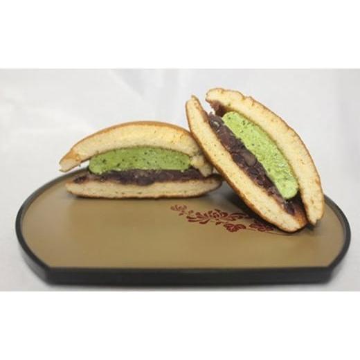 ふるさと納税 和菓子 どら焼き 福井県 若狭町 明治創業 岡本善七製菓『生クリームどら焼き』10個セット No.5580-0367の画像