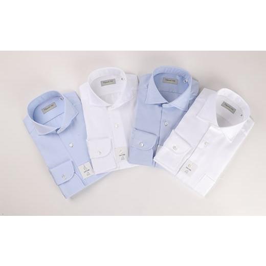 ふるさと納税 服 男 熊本県 人吉市 EASY CARE 40-84 4枚セット2 HITOYOSHIシャツ EASY CARE 40-84 4枚セット2 HITOYOSHIシャツの画像