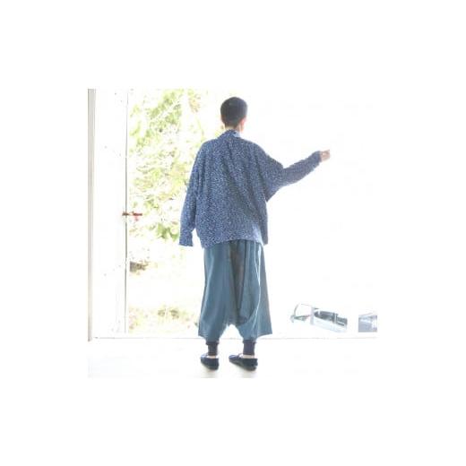 ふるさと納税 服 女 兵庫県 西脇市  tamaki niime・イッテンモノ tarun pants LONG (81-9)の画像