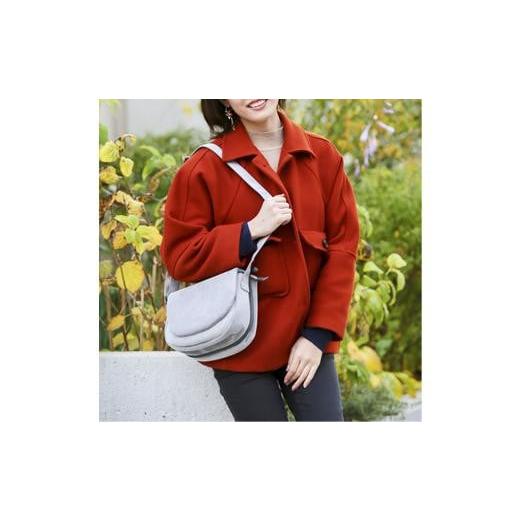 ふるさと納税 カバン ショルダーバッグ 兵庫県 豊岡市 豊岡鞄 TUTUMU スエード FLAP MINI(S4001)ミックスグレー ミックスグレー