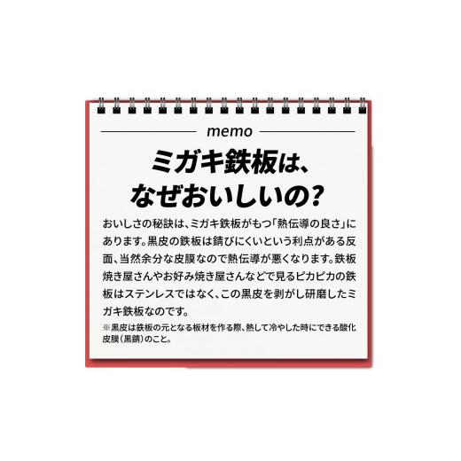ふるさと納税 アウトドアグッズ 愛知県 小牧市 鍛冶屋の頓珍漢 ミガキ鉄板SQ210 特製ステンレス製ハンドル2個の画像