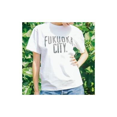 ふるさと納税 服 子ども 福岡県 福岡市 FUKUOKA CITY T-shirt(フクオカシティTシャツ)ネイビー・100サイズ ネイビー・100サイズ