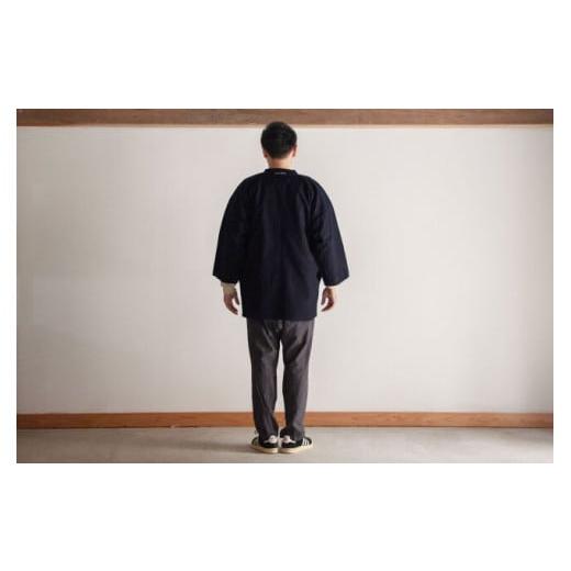 ふるさと納税 服 岩手県 一関市 縁日 HANTEN 紺・Lサイズ 紺Lサイズの画像