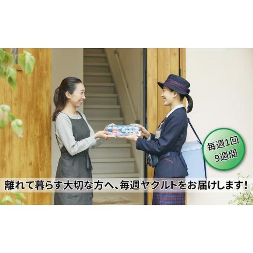ふるさと納税 イベントやチケット等 千葉県 柏市 ヤクルト配達見守り訪問活動(9週間/Yakult1000 63本)  