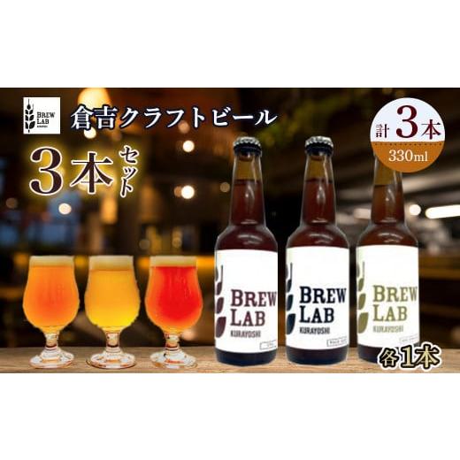 ふるさと納税 ビール 地ビール 鳥取県 倉吉市 BREW LABクラフトビール3本セット ビール クラフトビール 地ビール ipa ペールエール ゴールデンエール…