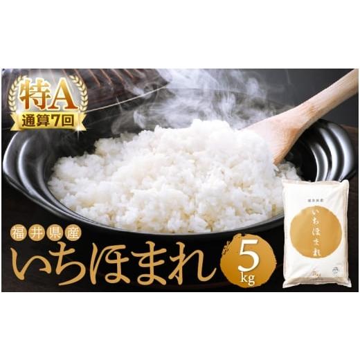 ふるさと納税 米 福井県 越前町 特A通算7回 お米 令和7年産 いちほまれ 5kg 福井県産 米 コメ kome 5キロ 精米 白米 e27-a040