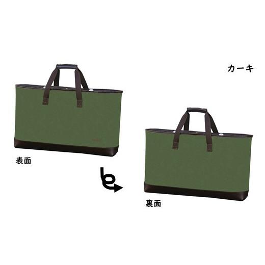 ふるさと納税 雑貨・日用品 石川県 羽咋市  R255 oxtos 帆布ツーバーナートート カーキ カーキの画像