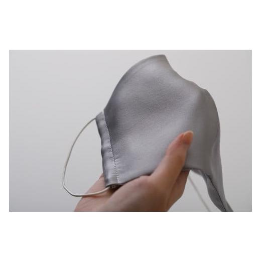 ふるさと納税 雑貨・日用品 石川県 小松市 大正2年創業の絹織物メーカーがつくるマスク SILK MASK 007015 Off White/オフホワイト 1枚 Off White/オフホ…