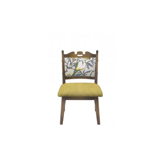 ふるさと納税 兵庫県 神戸市 [神戸を代表する]創業150年日本一古い洋家具屋の小椅子ポロチェア[永田良介商店][Lovebird-yellow/Low type] 02.Lovebird-…