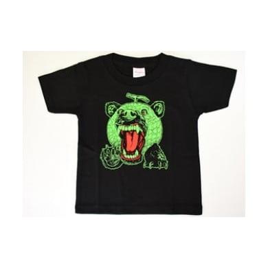 ふるさと納税 ご当地キャラクター 北海道 夕張市 メロン熊 ロックなTシャツ(子ども用)100サイズ W8 子ども用 100サイズ