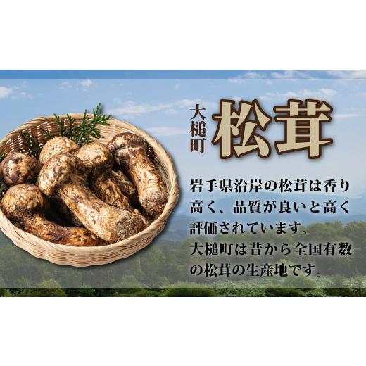 ふるさと納税 野菜類 きのこ 岩手県 大槌町 《先行予約》 令和8年10月より発送 秋の味覚 松茸ミックスサイズ 500g（MJ）国産 岩手 岩手県 土瓶蒸し 松茸ごはん…_2