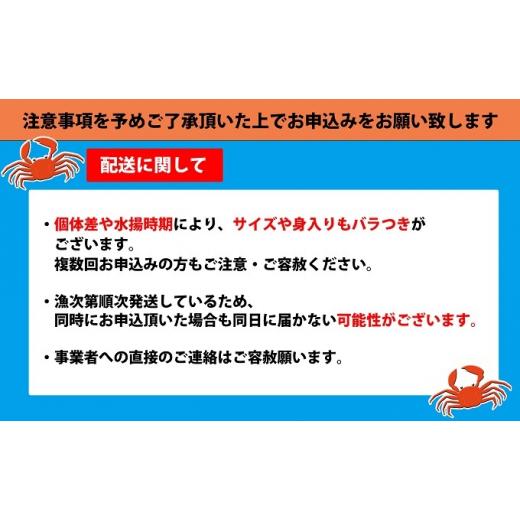 ふるさと納税 富山県 射水市 [No.5683-0445]【おすすめ】紅ズワイガニ約2kg（4〜6尾） 