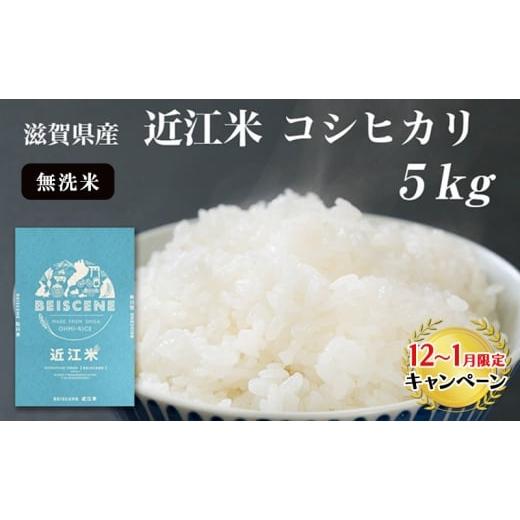 ふるさと納税 米 コシヒカリ 滋賀県 豊郷町 12月〜1月までの限定寄附額 令和7年産新米 滋賀県豊郷町産 近江米 コシヒカリ 無洗米 5kg お米