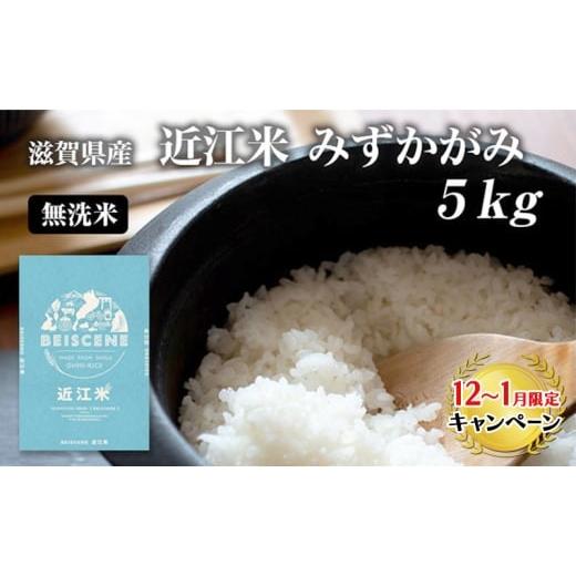 ふるさと納税 米 滋賀県 豊郷町 12月〜1月までの限定寄附額 令和7年産新米 滋賀県豊郷町産 近江米 みずかがみ 無洗米 5kg お米