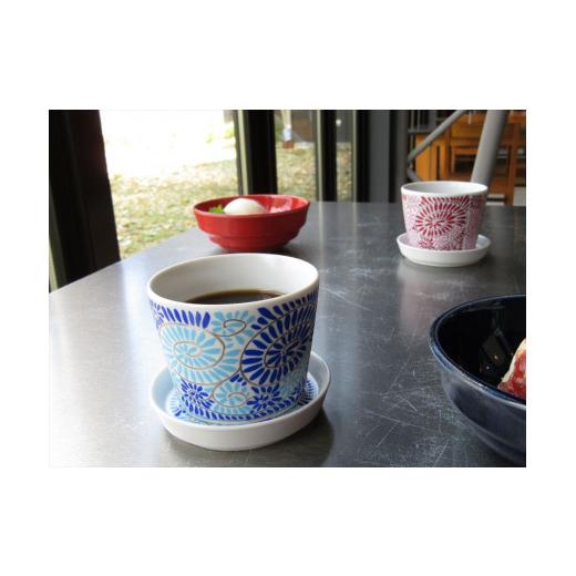 ふるさと納税 食器・グラス お猪口・ぐい呑み・盃 佐賀県 有田町 ARITA PORCELAIN LAB (アリタポーセリンラボ) JB蛸唐草\u0026格子丸紋 蕎麦猪口\u0026薬味皿ペ…_4