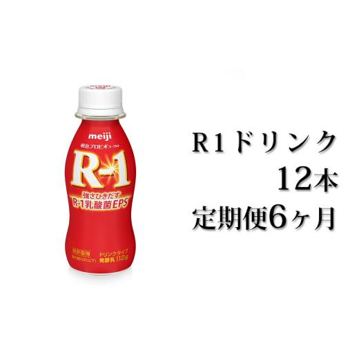 ふるさと納税 飲料類 乳飲料 茨城県 守谷市  定期便 6ヶ月 R-1ドリンク12本_1