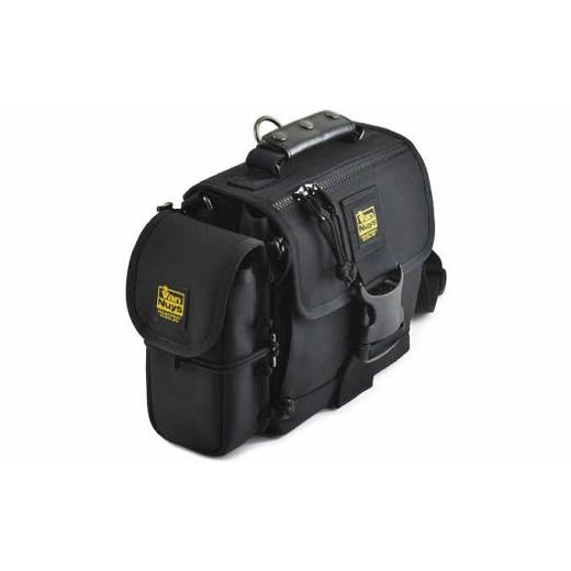 ふるさと納税 カバン トートバッグ 徳島県 松茂町 カスタムバッグF2／ハイエンドモデル スマホが2台入るケースセット仕様 ブラック ブラックの画像