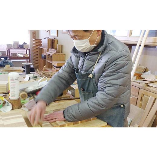 ふるさと納税 木工品・竹工品 山形県 金山町 かねやま杉のソファ F4B-0132の画像