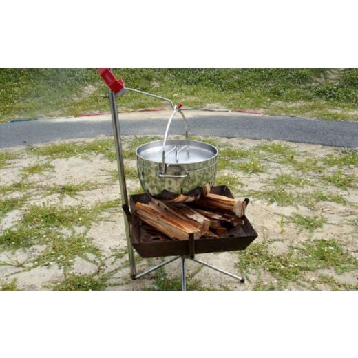 ふるさと納税 アウトドアグッズ 新潟県 三条市  TSBBQ ステンレスダッチオーブン 8インチ IH対応 ステンレス製 家庭用 キッチン用品 キャンプ用品 アウトドア…の画像