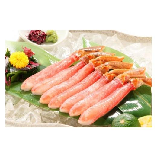 ふるさと納税 奈良県 橿原市 生ズワイ蟹　蟹しゃぶ用棒肉4L〜5Ｌ　800g 