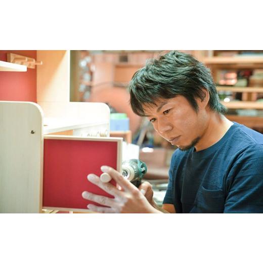 ふるさと納税 雑貨・日用品 玩具 宮崎県 小林市 手作り木製玩具／ままごとキッチンデラックスタイプ（ナチュラル）_9