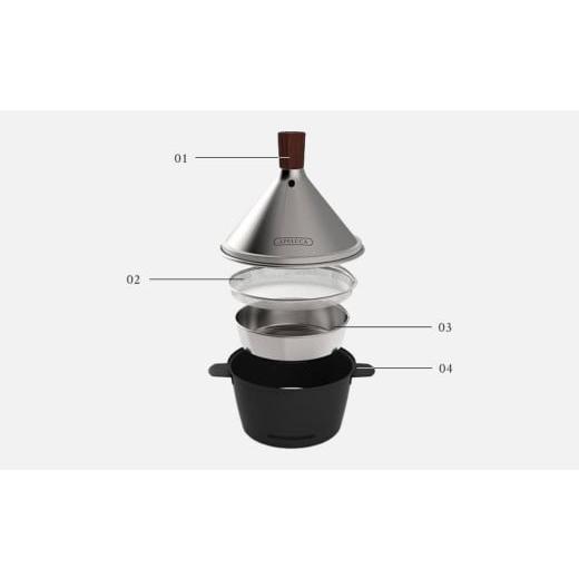 ふるさと納税 アウトドアグッズ 新潟県 三条市 APELUCA 卓上燻製器 TABLETOP SMOKER キャンプ用品 アウトドア用品 燕三条製 026P001_2