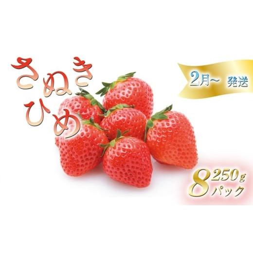 ふるさと納税 いちご 香川県 丸亀市 いちごのお姫様 さぬきひめ 2月から順次発送 選べる容量 約250g×8パック 苺 いちご 果物 フルーツ 果物 ブランド さぬき…