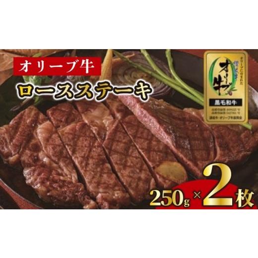ふるさと納税 牛肉 ロース 香川県 丸亀市 ステーキ 250g 2枚 牛 牛肉 和牛 黒毛和牛 肉 ロース ロースステーキ オリーブ牛 ステーキ肉 金ラベル 贈答用 プレゼ…